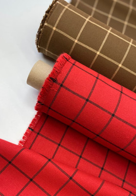 Костюмная ткань BEKKA Клетка