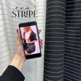 Лён STRIPE Ткани от А до Я