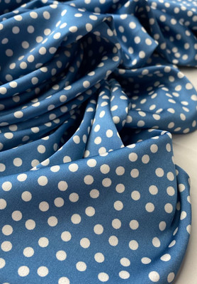 Шелк искусственный Горошек NICE