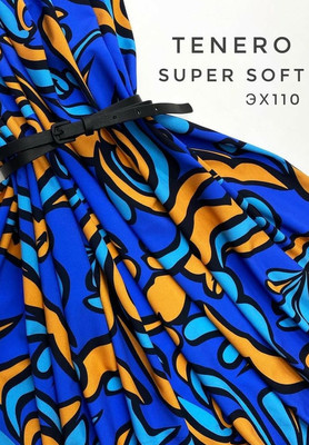 Плательные Ярк абстракц TENERO