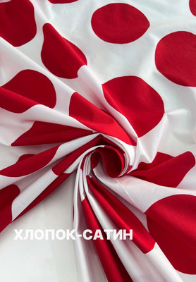 Хлопок-сатин Италия Принтованный