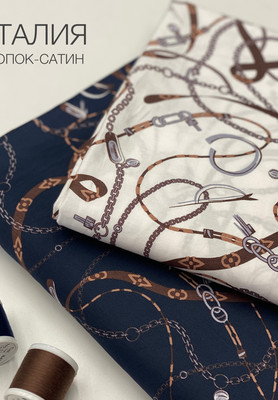 Хлопок-сатин Италия Италия