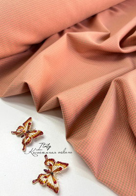 Костюмная ткань Италия Гусиная лапка Гусиная лапка