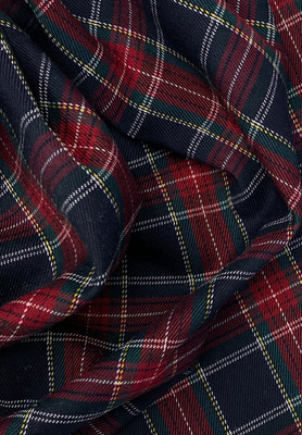 Костюмная ткань Клетка