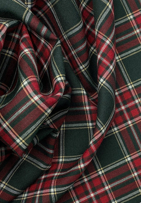 Костюмная ткань Италия Клетка