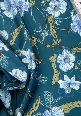 Шелк искусственный AMANDA Цветы AMANDA