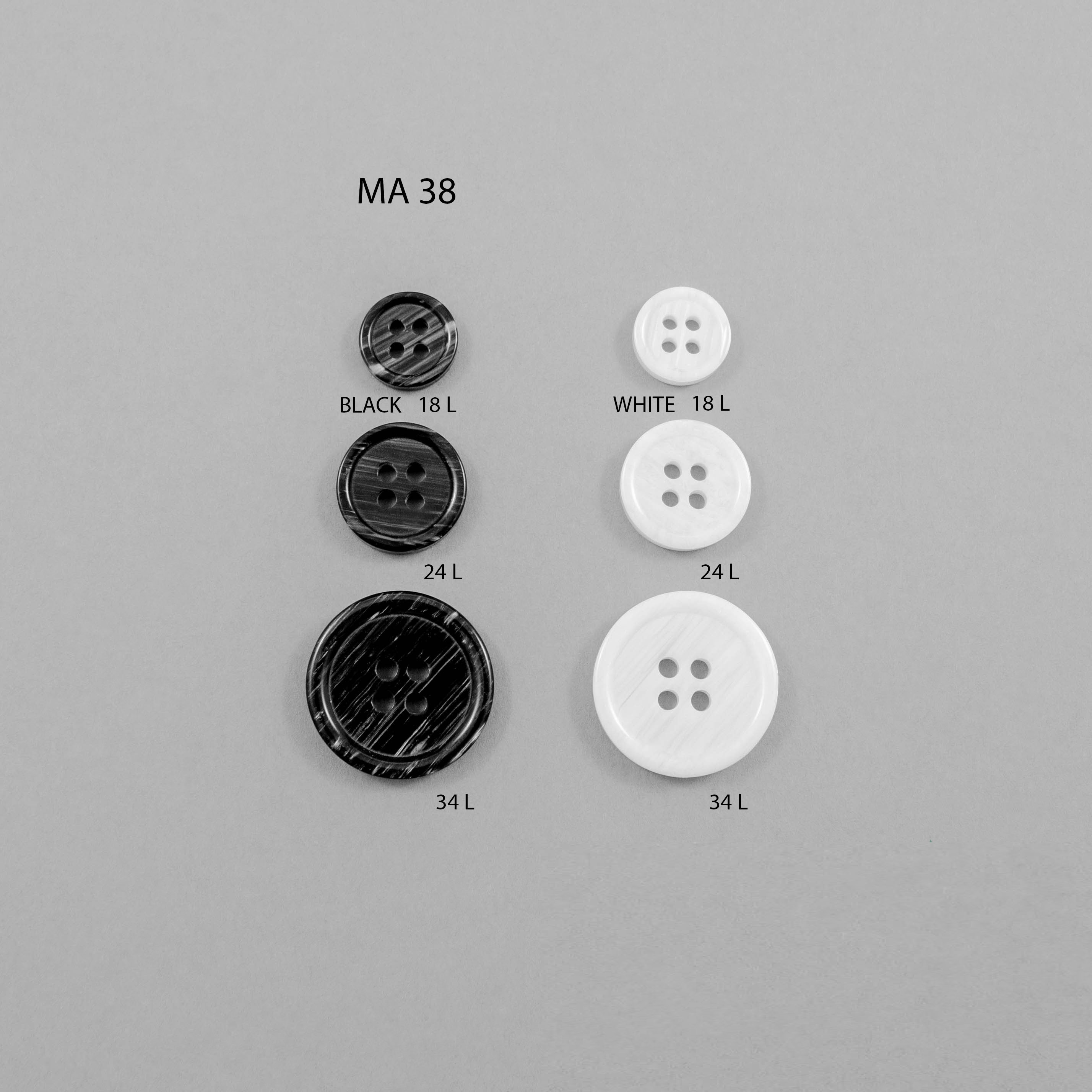 Пуговица MA38 34L 21d09e126a1bff3c6d54d5b71a3869e6