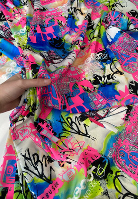 Плательная ткань NEON NEON