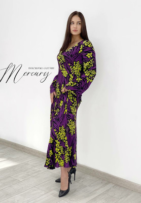 Вискоза-сатин MERCURY Вискоза