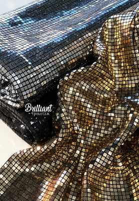 Трикотаж BRILLIANT КВАДРАТИКИ Ткани по цвету