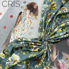 Вискоза CRIS Цветы CRIS