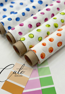 Поплин CUTE Капли CUTE