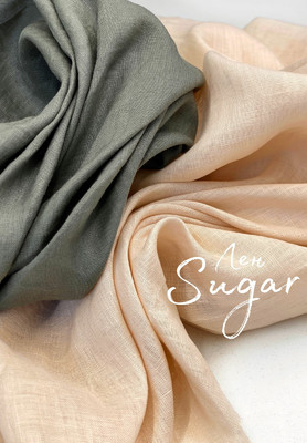 Лён SUGAR Однотонный