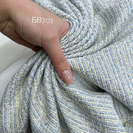 Голубой меланж/Золото 5197317746134740607