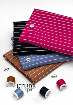 Креп ETUDE Полоска Каталог тканей