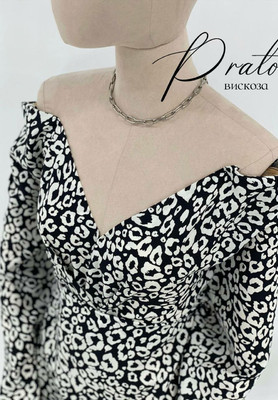 Вискоза PRATO Леопард Каталог тканей