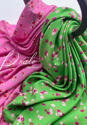 Вискоза PRATO Цветы Вискоза