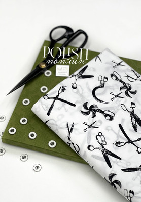 Поплин POLISH Ножницы POLISH