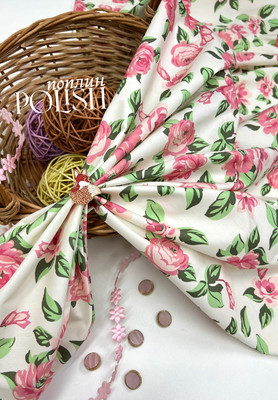 Поплин POLISH Цветы POLISH