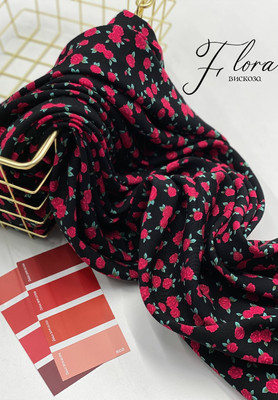 Вискоза FLORA Розочки new