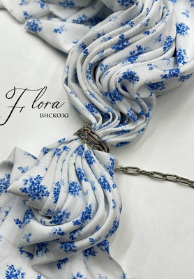 Вискоза FLORA Розы Каталог тканей