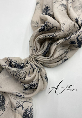 Тенсел AIR Цветы Каталог тканей