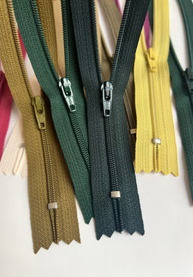 Молнии спиральные 30см YKK F301 Кофе