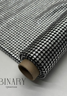 Трикотаж BINARY Гусиная лапка Ткани по цвету