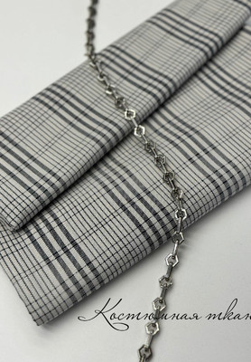 Костюмная ткань Италии Клетка Клетка