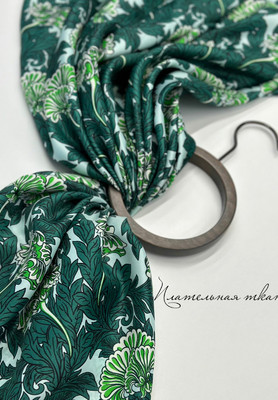 Плательная ткань Италия Цветы Италия