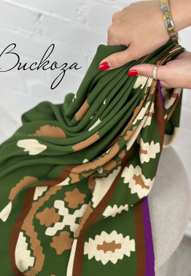 Вискоза Италия Каймовой узор Италия