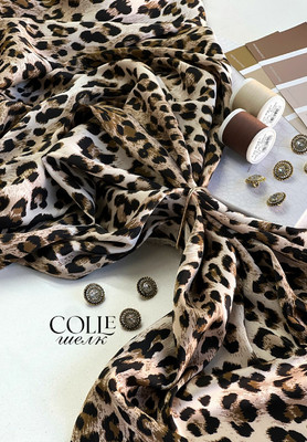 Шелк COLLE Леопард COLLE