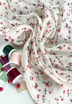 Органза TENCEL CLOUD Вьюнок TENCEL CLOUD