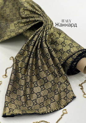 Жаккард Италия Принтованный
