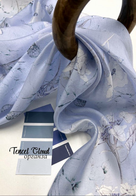 Органза TENCEL CLOUD Цветы Каталог тканей