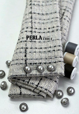 Твид PERLA С рисунком