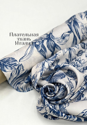 Плательная ткань Италия Принтованные