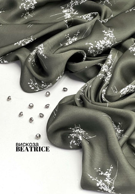 Вискоза BEATRICE Букетики BEATRICE