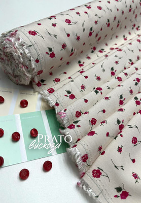 Вискоза PRATO Цветы и бутоны PRATO