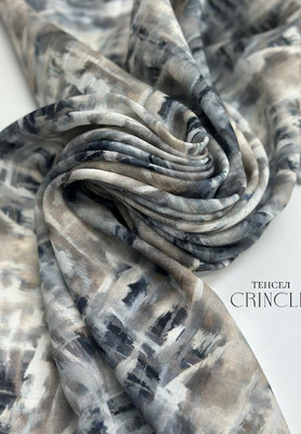 Тенсел CRINCLE Акварель абстракция CRINCLE