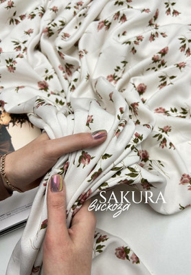 Вискоза SAKURA Цветы SAKURA