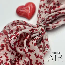 Тенсел AIR Цветы на веточке Ткани от А до Я
