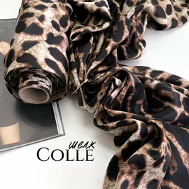 Шёлк COLLE Леопард Ткани от А до Я
