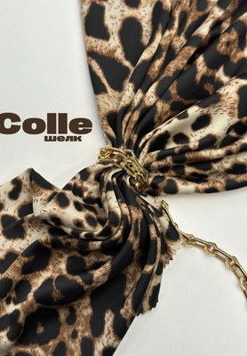Шёлк COLLE Леопард Каталог тканей