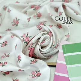 Шёлк COLLE Розочки Ткани от А до Я