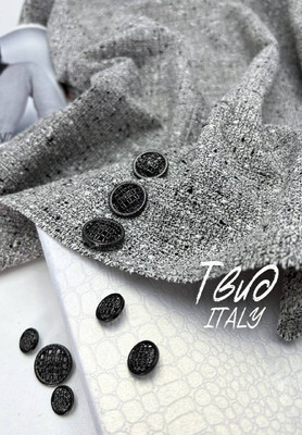 Твид Италия Однотонный