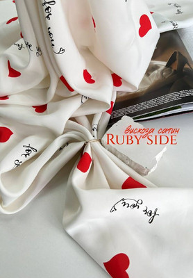 Вискоза сатин RUBY SIDE Вискоза-сатин