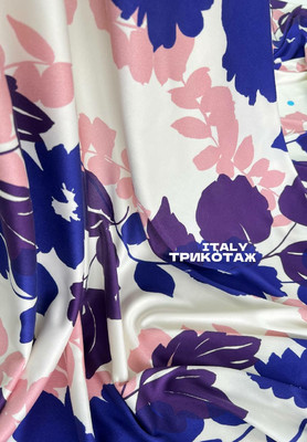 Трикотаж цветы Италия