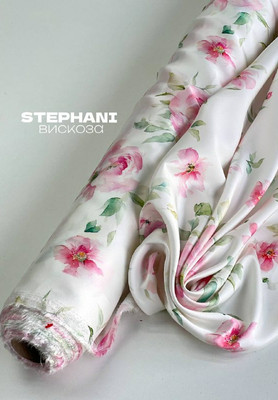 Вискоза STEPHANI Пионы STEPHANI