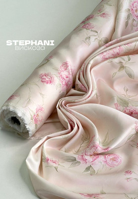 Вискоза STEPHANI Крупные цветы STEPHANI